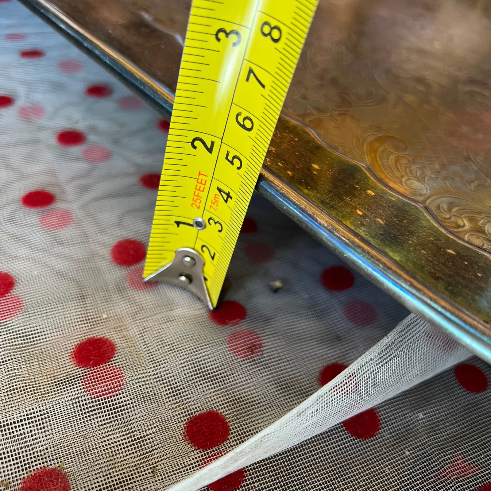 Set of 4 Vintage Silver Plated Serving Trays - 7