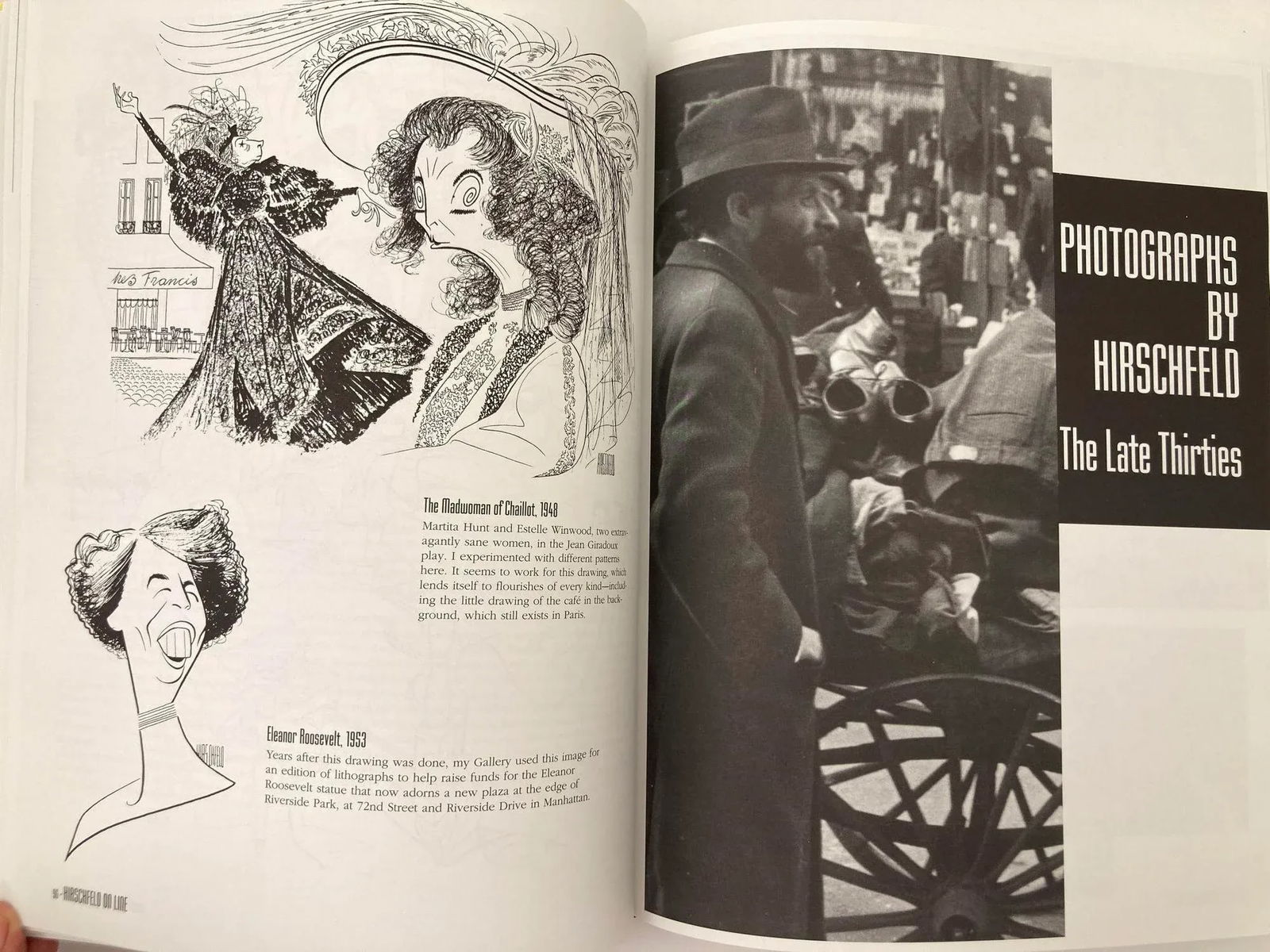 Hirschfeld on Line Hardcover Book by Al Hirschfeld - 6