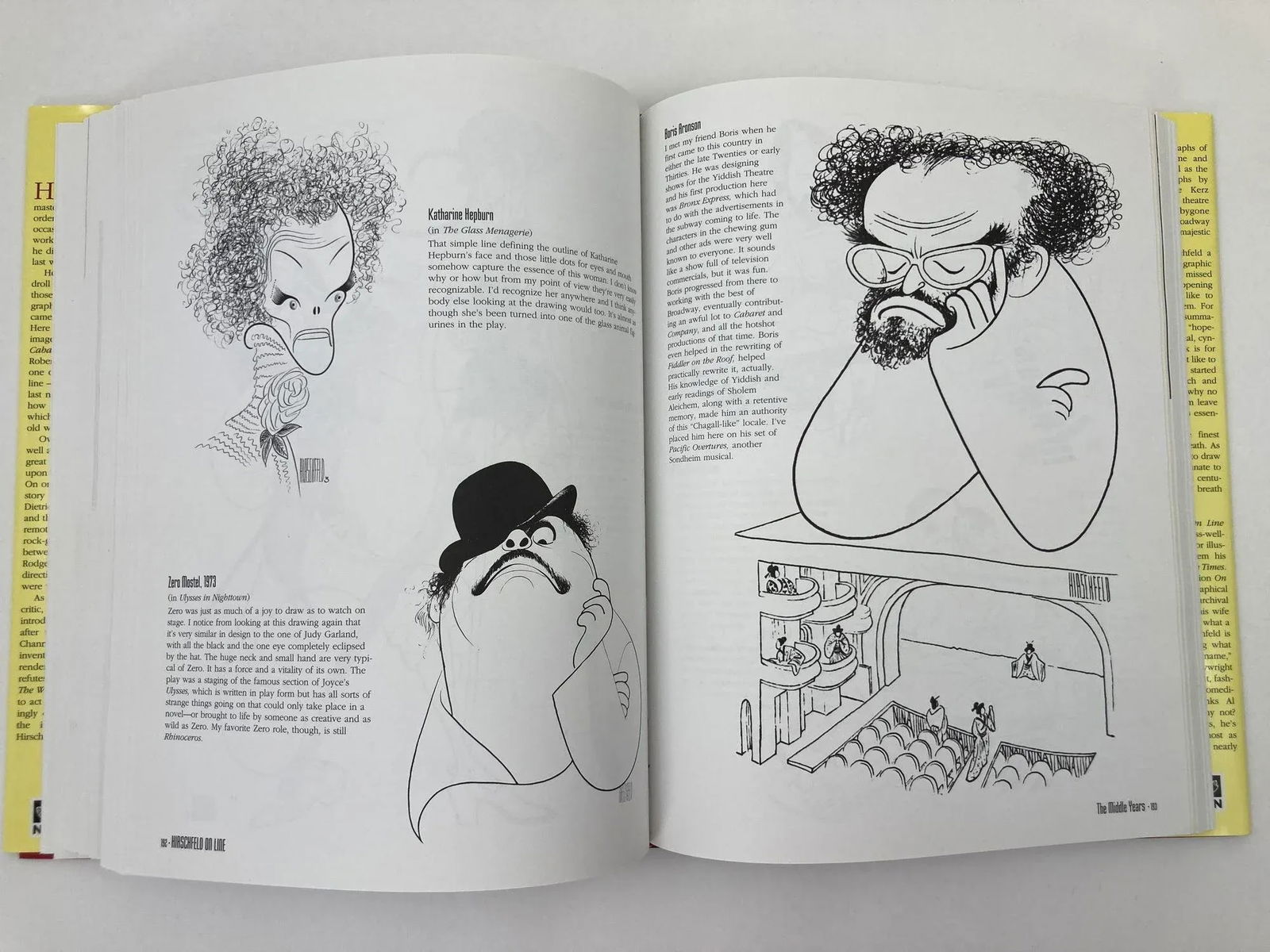 Hirschfeld on Line Hardcover Book by Al Hirschfeld - 8