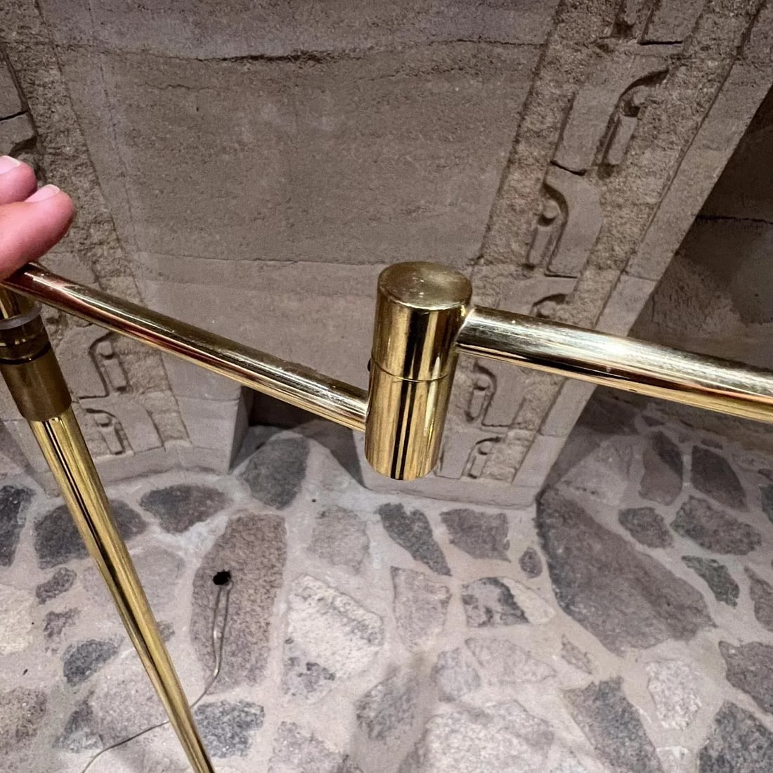 1980s Holtkoetter Brass Pharmacy Floor Lamp Leuchten - 4