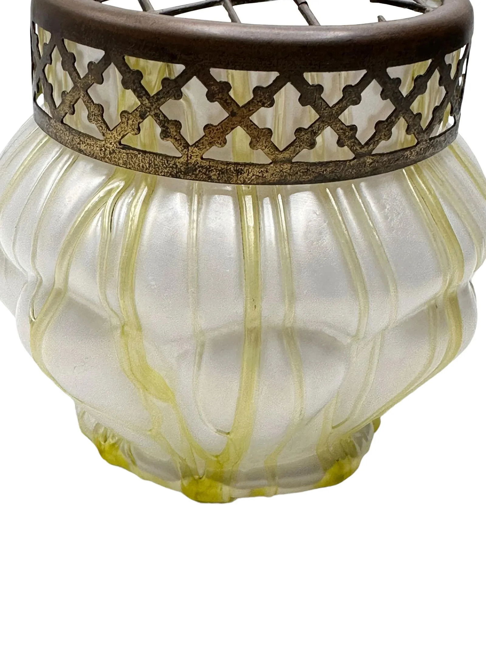 Art Nouveau Pique Fleur Vase - 4
