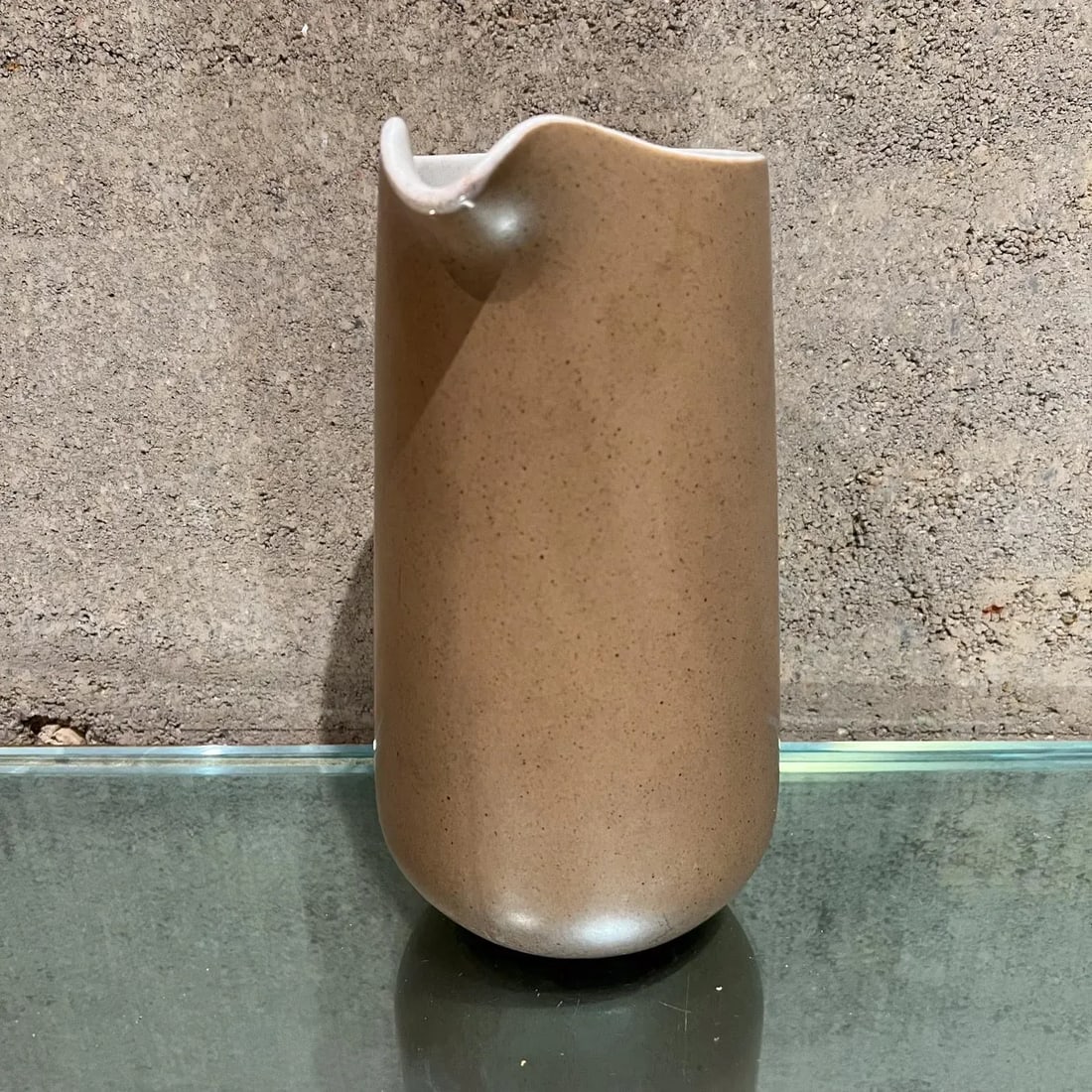 1960s Stoneware Pottery Ceramic Pitcher Metlox Manhattan Beach - 5