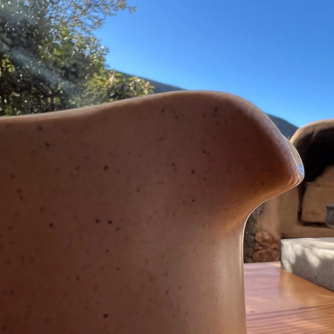 1960s Stoneware Pottery Ceramic Pitcher Metlox Manhattan Beach - 7