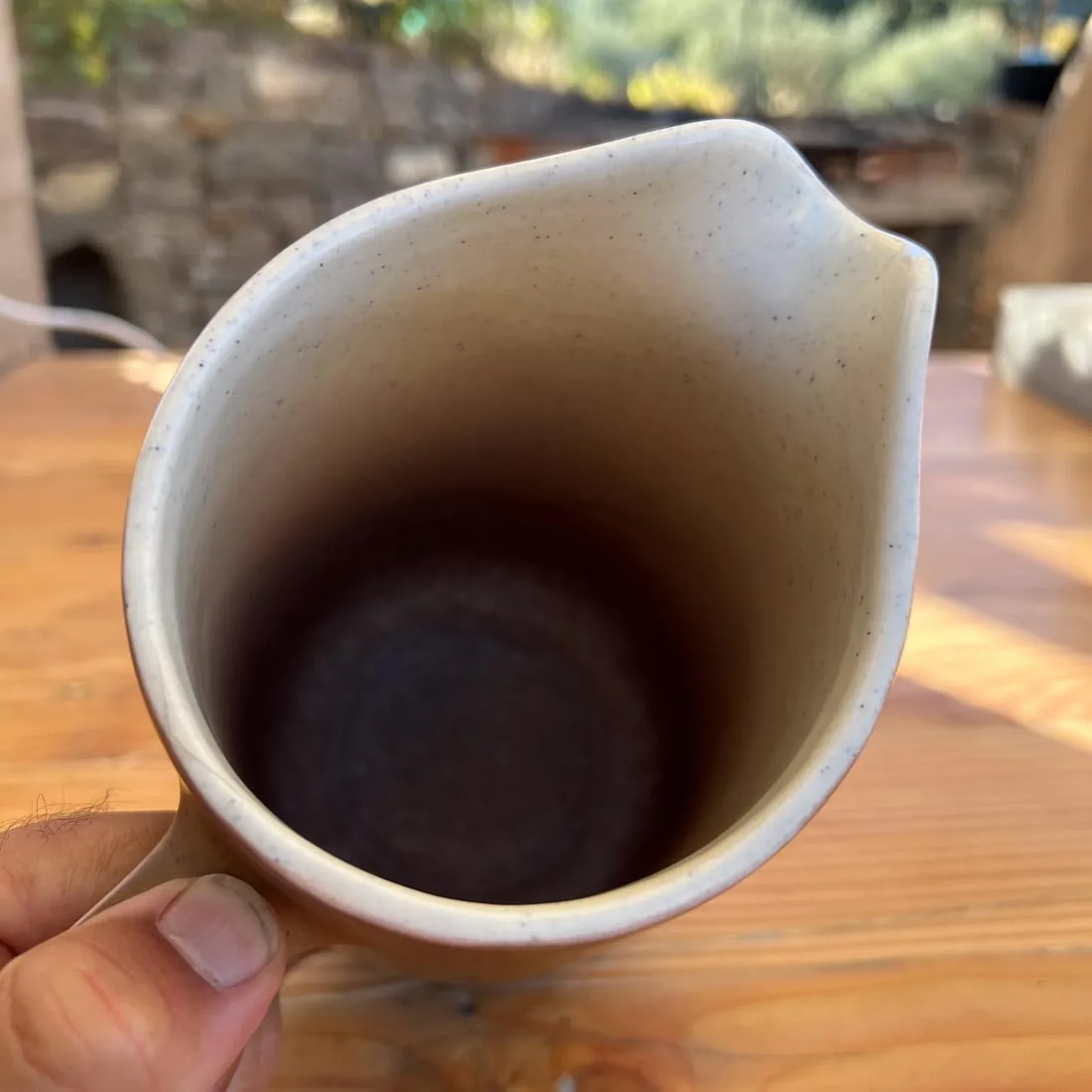 1960s Stoneware Pottery Ceramic Pitcher Metlox Manhattan Beach - 9