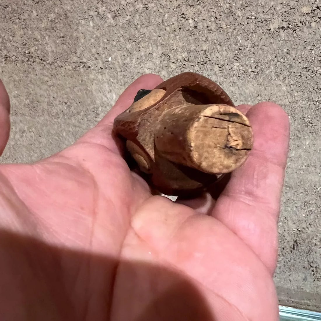 1960s Vintage Teak Parrot Bottle Stopper Cork Denmark - 7