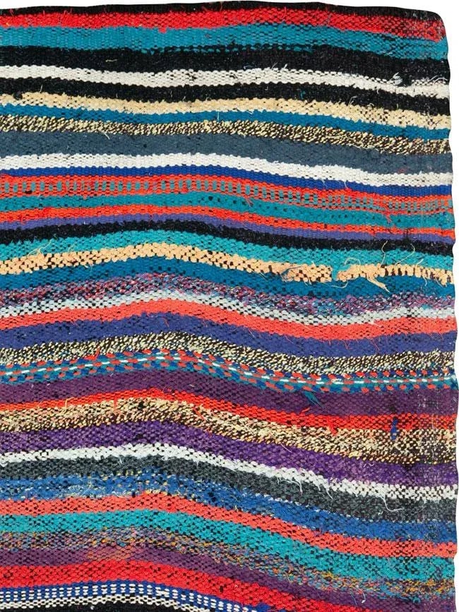 Vintage Persian Flatweave Kilim Rug – Size: 3" X 4'1" - 2