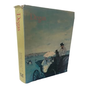 Degas by Jean Sutherland Boggs Hardcover Book Met Museum of Art 1st Ed. 1988