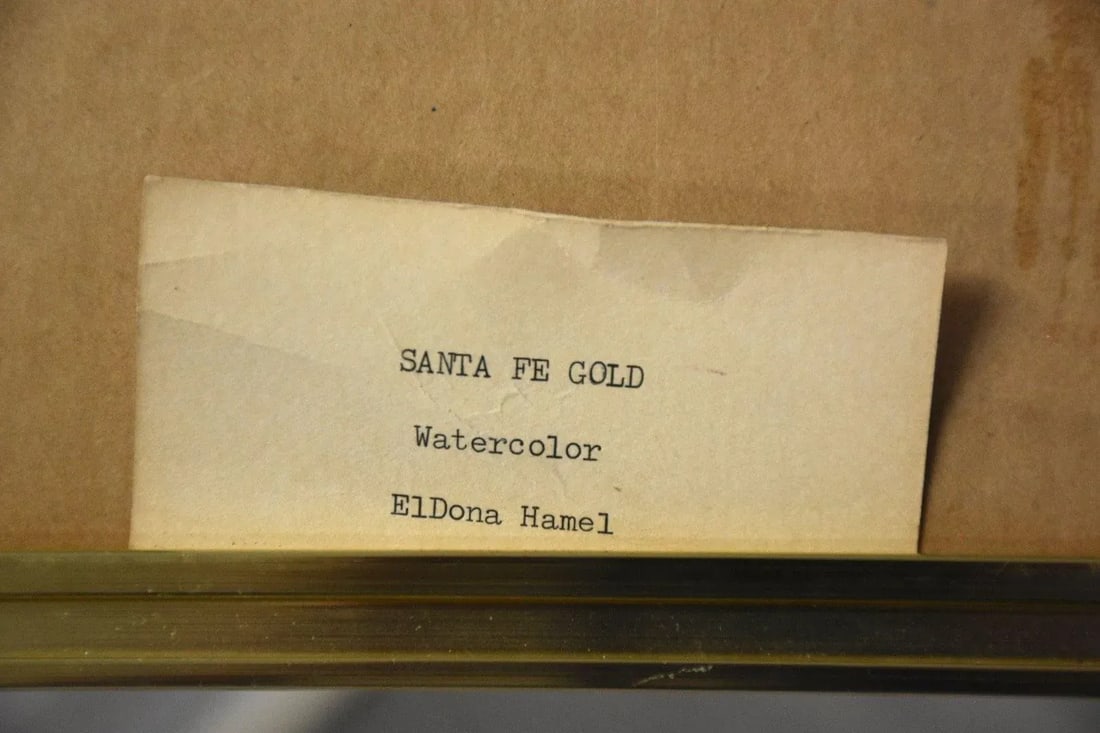 Mid Century Modern Abstract Watercolor Painting - 8