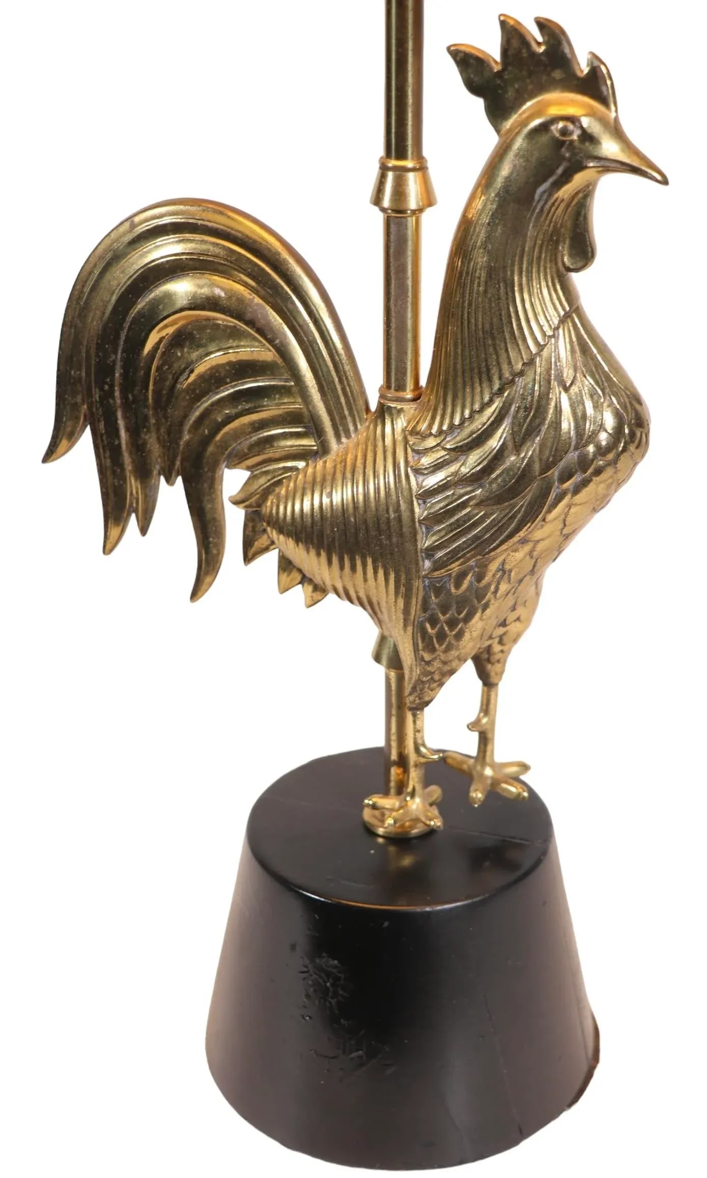 Mid Century Rooster Lamp C. 1950/1960's - 10