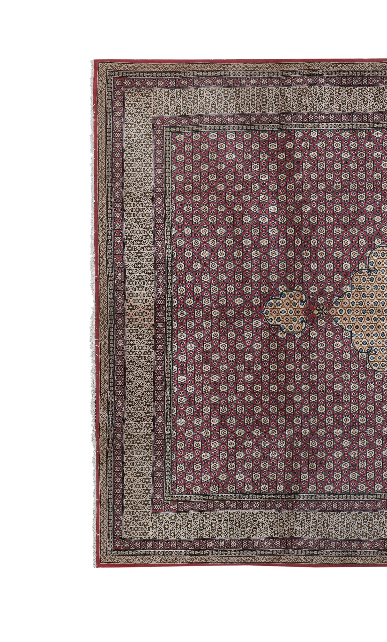 Turkish Boho Hand-Knotted Anatolian Rug - 4