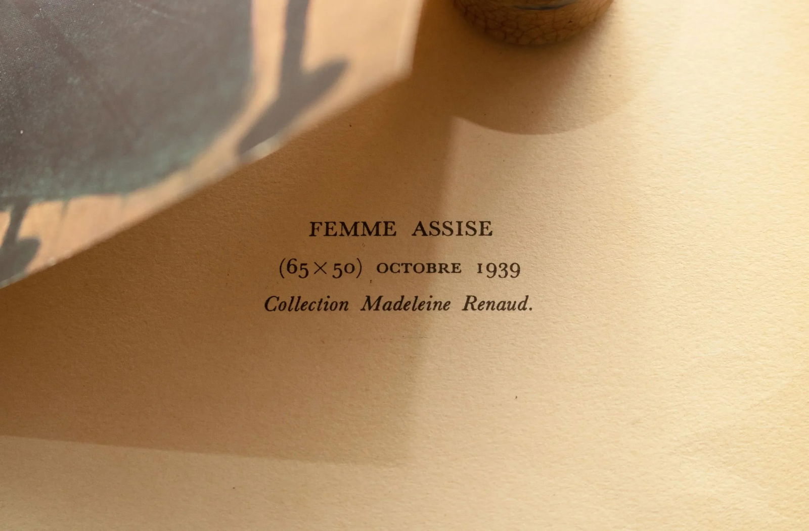 1943 After P. Picasso "Femme Assise", First French Edition Period Offset Lithograph - 8