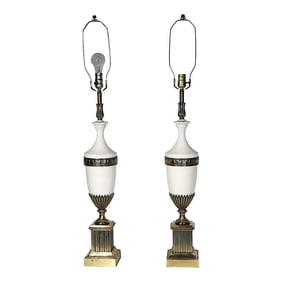 Pr. Hollywood Regency Table Lamps by Westwood Industries