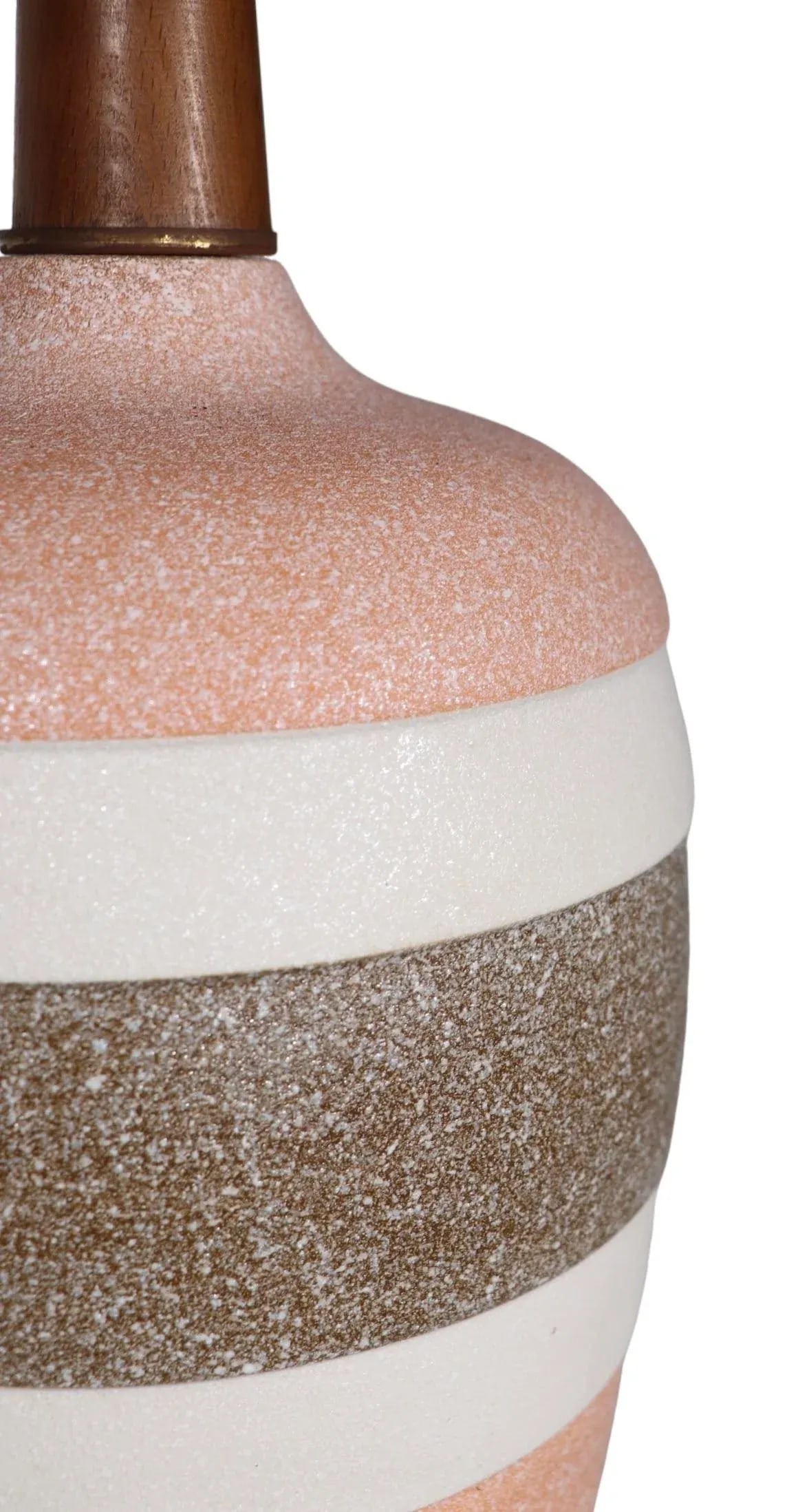 Pr. Mid Century Ceramic Table Lamps - 11