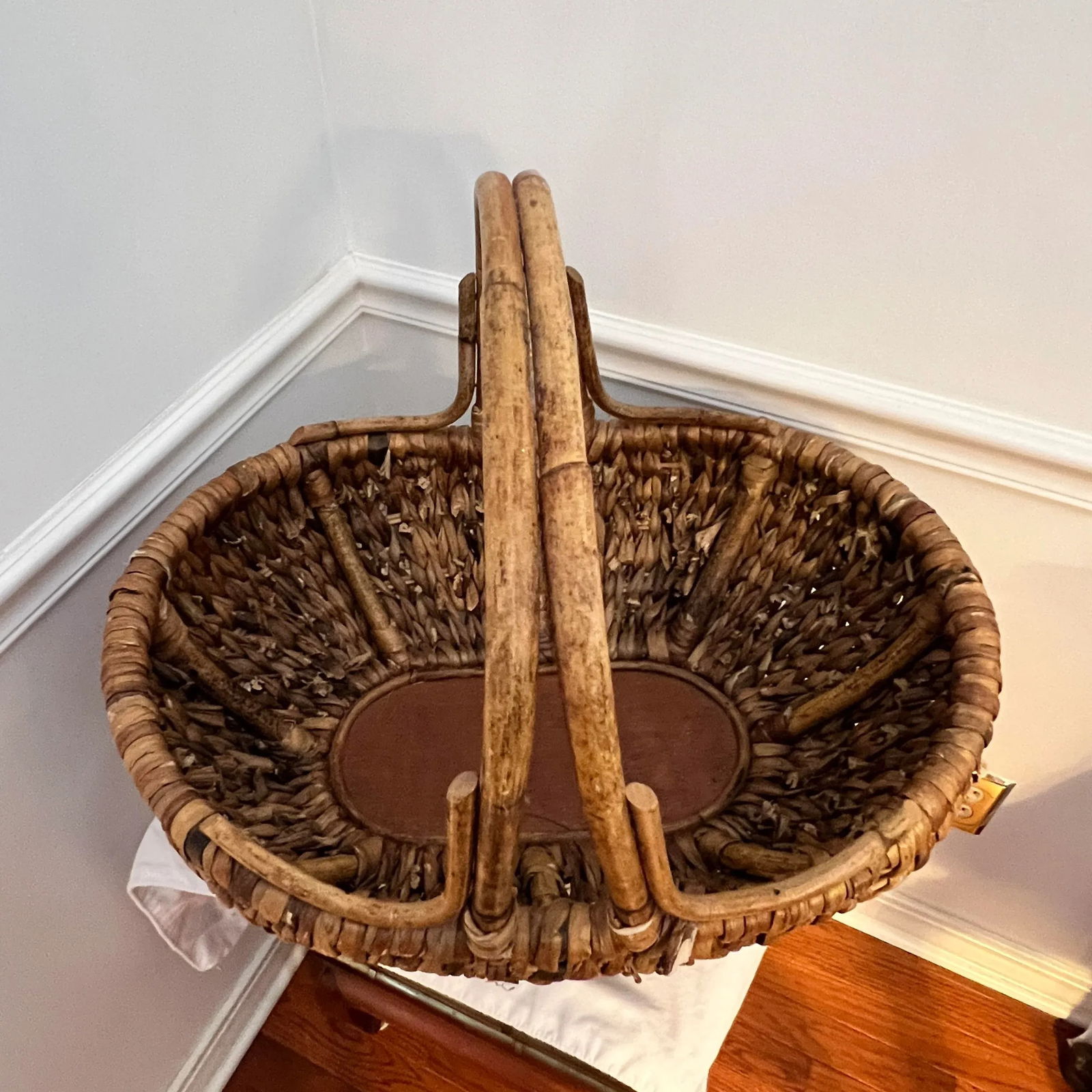 Bamboo and Seagrass Basket - 2