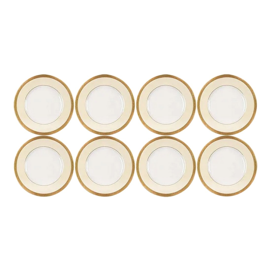 Minton Buckingham K-159 Pattern Bread & Butter Plates - Set of 10: Set of 10 bread & butter plates from the famous Buckingham Pattern by Minton - Made in England. Original Buckingham pattern K-159, that was produced between 1926 and 2009. The set is properly marked w