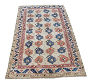 1970s Vintage Turkish Wool Rug - 3"²7"³ × 5"²10"³