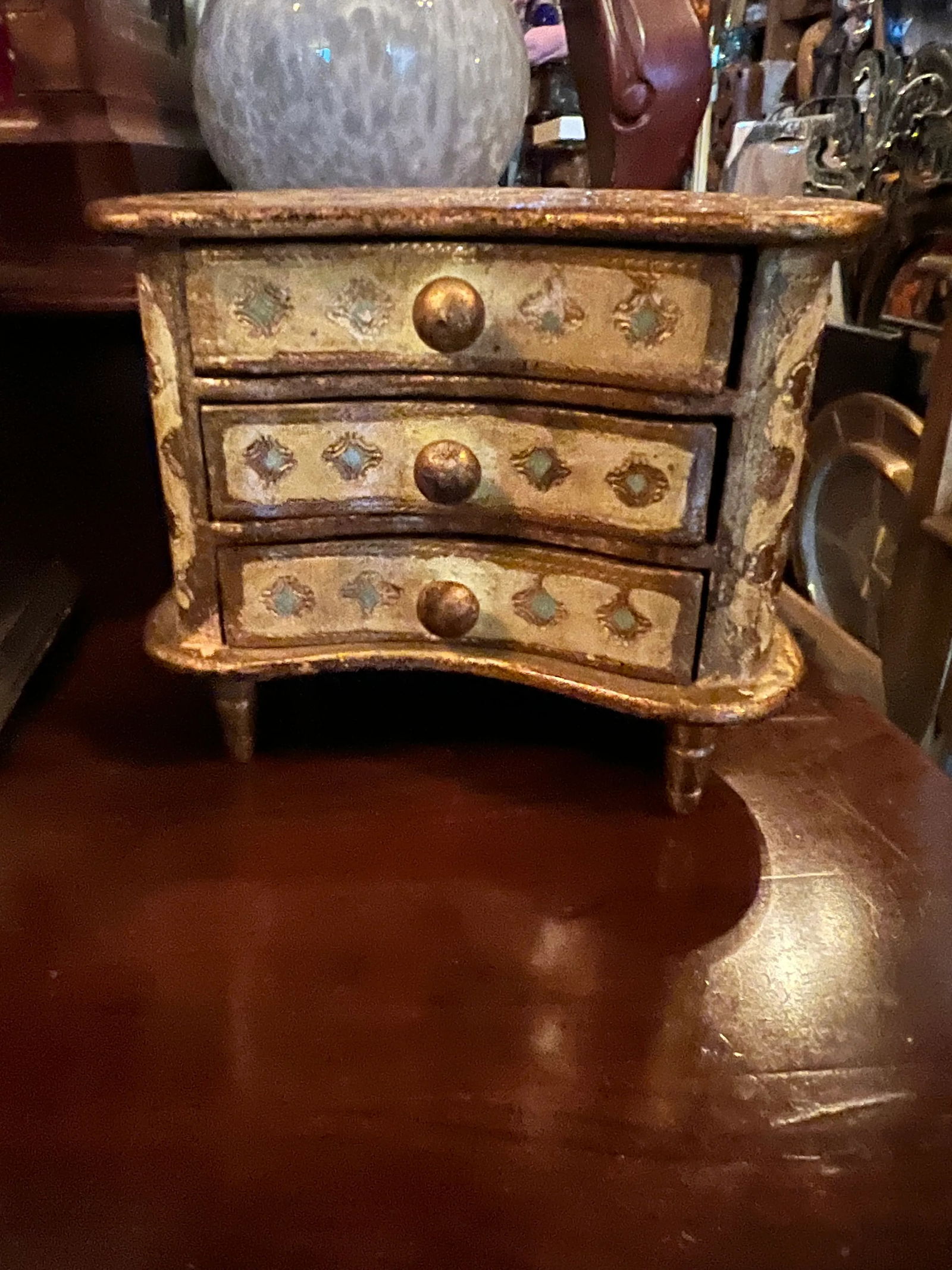 1960s Florentine Jewelry Box - 2