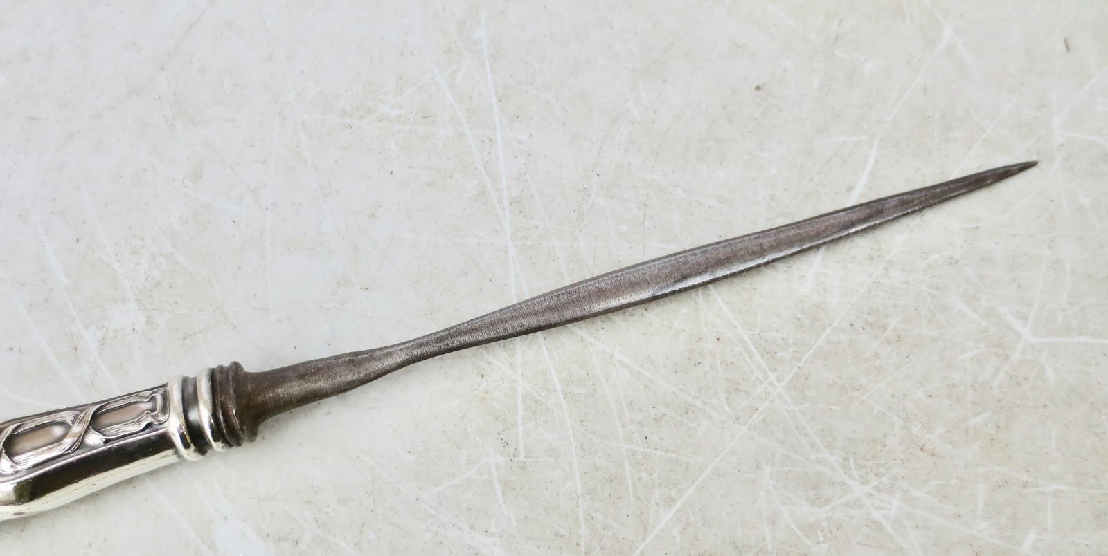 Art Nouveau Steel Carving Set - a Set of 2 - 6