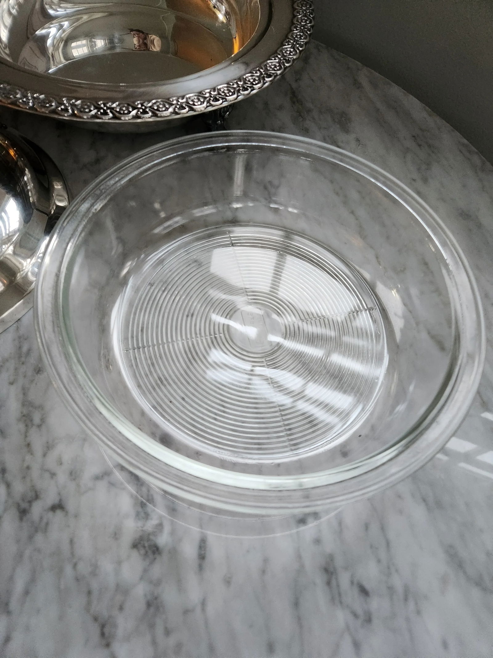 Vintage Silver Plate Chaffing Dish / Covered Dish - 7