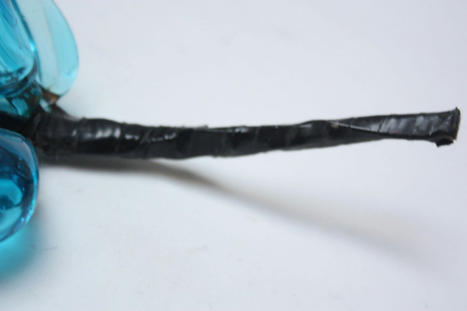 Set of Three Mid-Century Modern Blown Glass Grape Clusters - 6