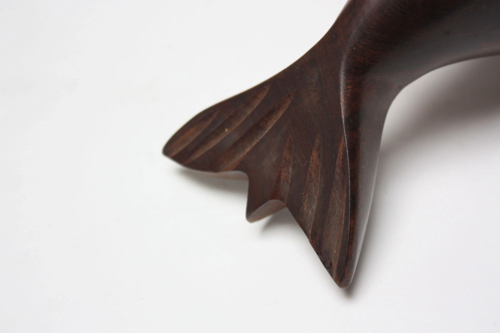 Vintage Ironwood Sea Lion Sculpture - 12