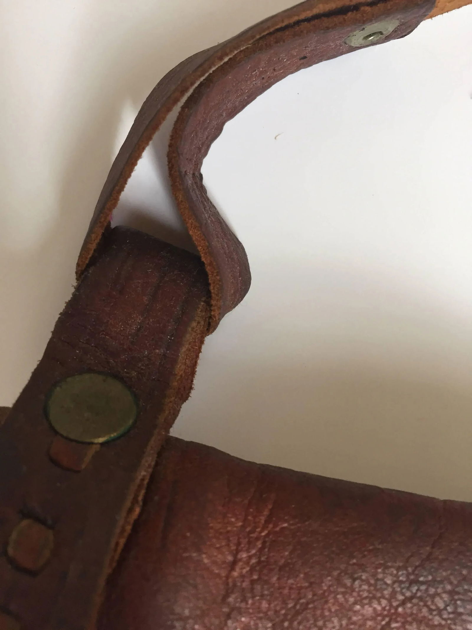 1970s Moroccan Crossbody Leather African Tuareg Bag with Fringes - 8