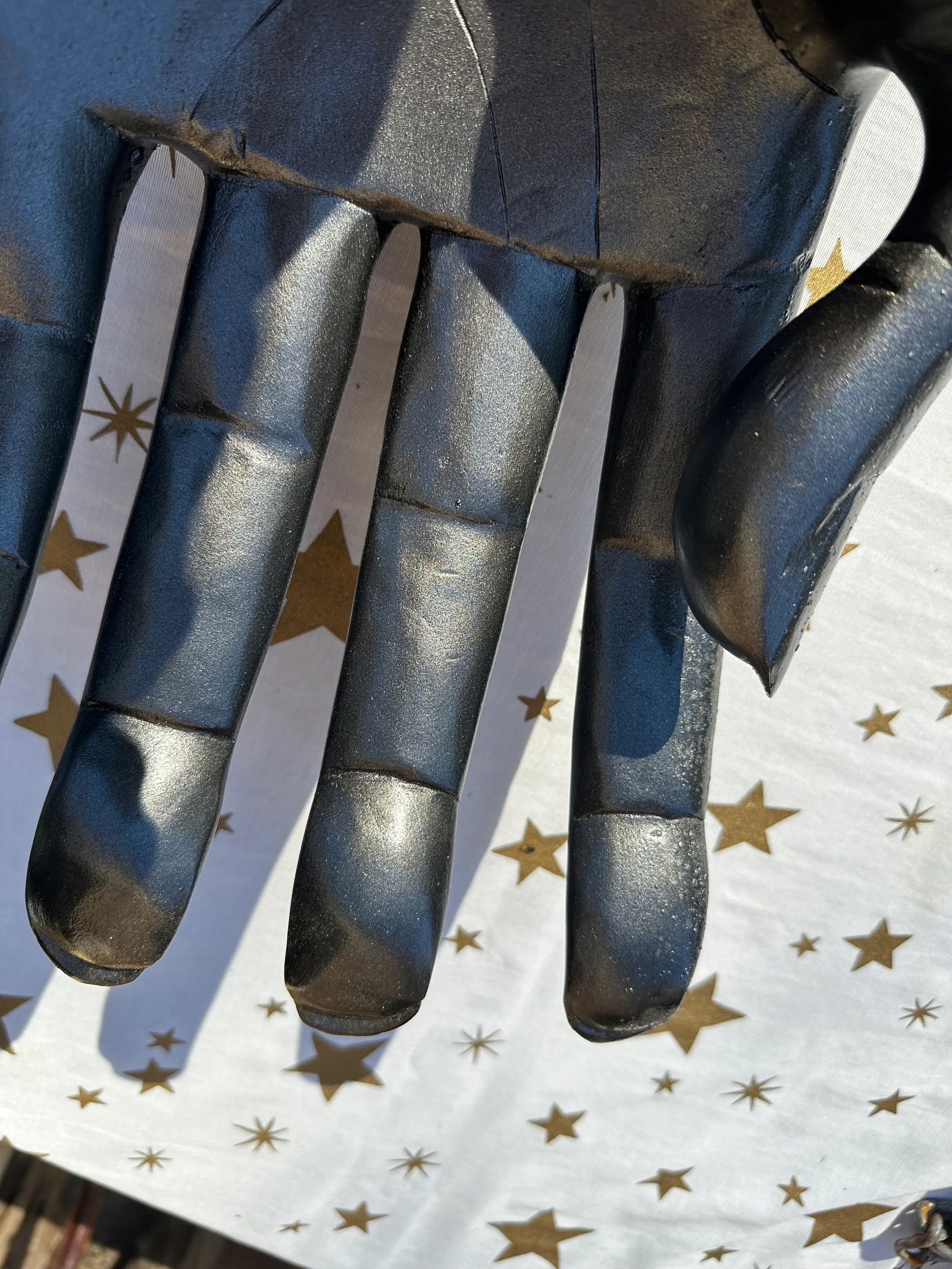 1970s Ebonized Wooden Hand Bowl - 3