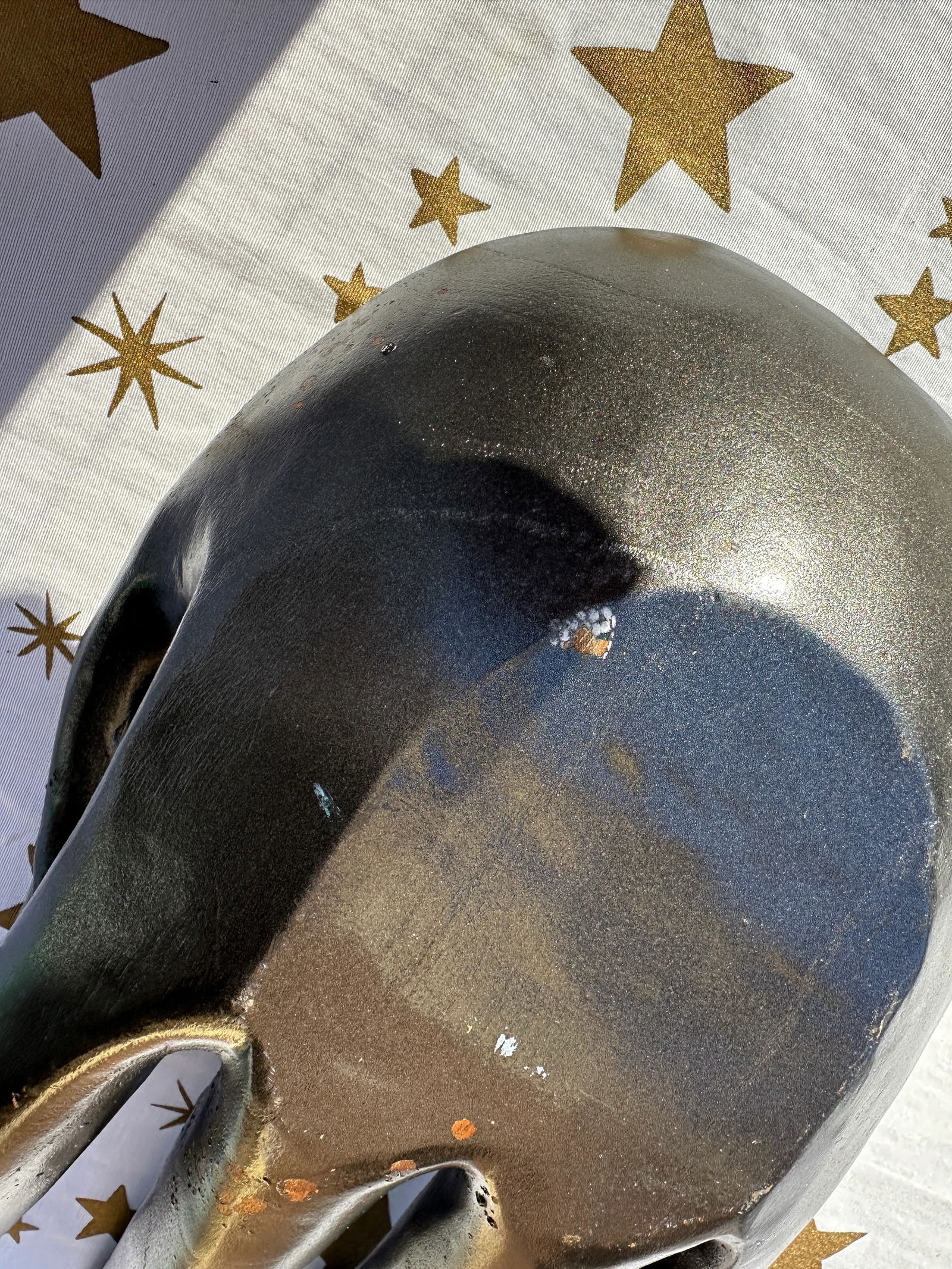 1970s Ebonized Wooden Hand Bowl - 8