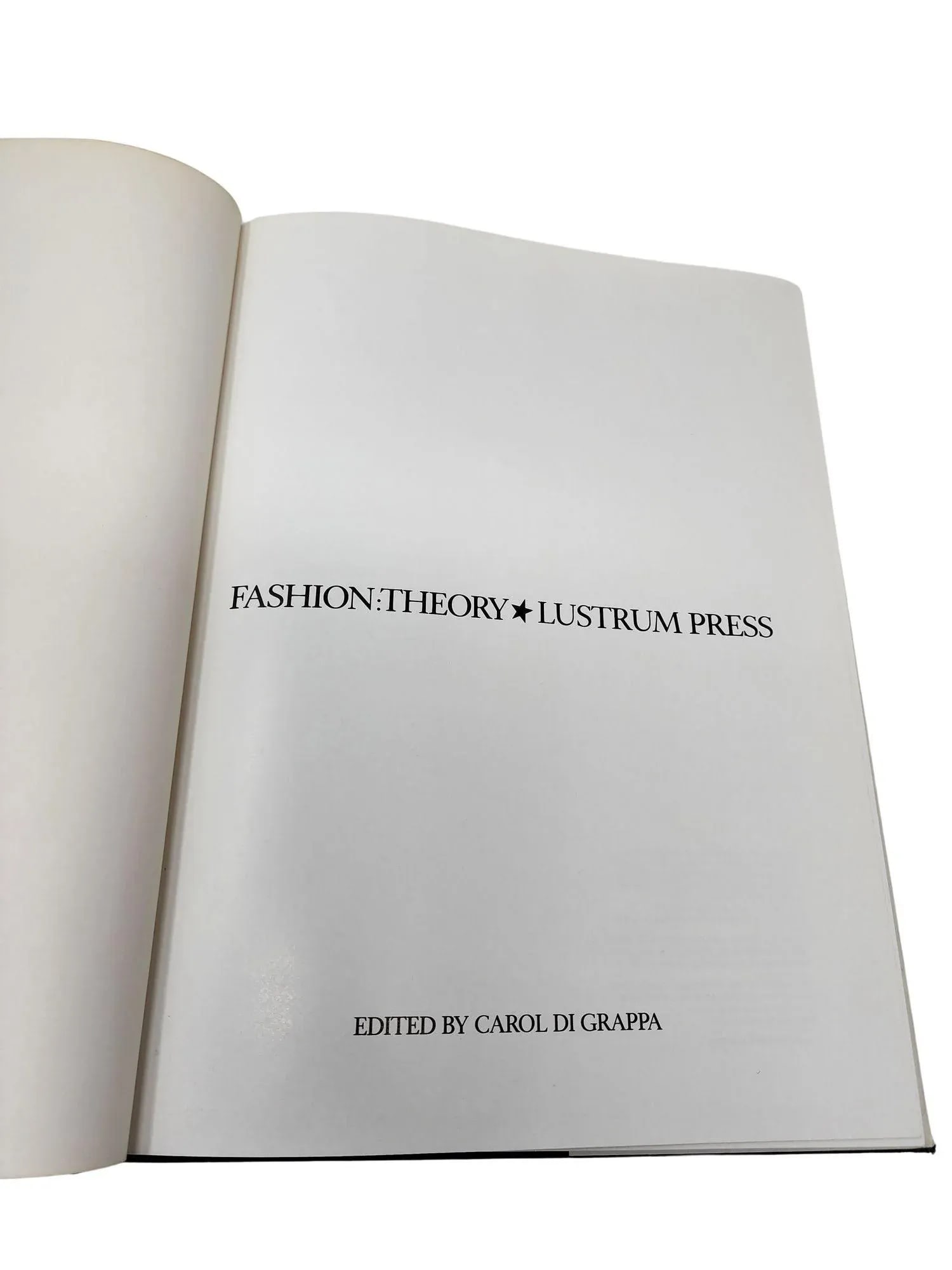 Fashion Theory Hardcover by Carol Digrappa 1st Edition 1980s - 5