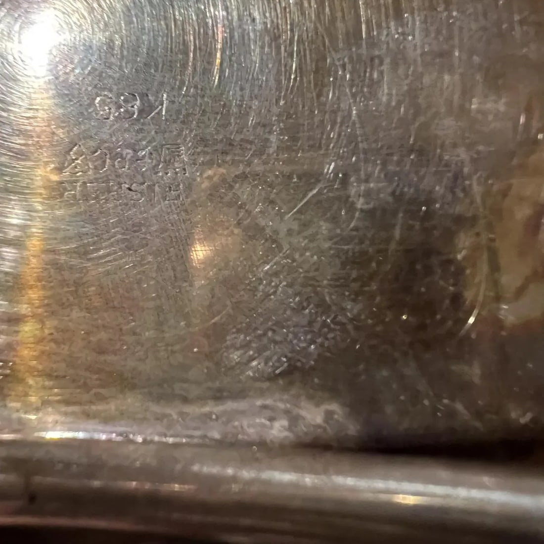 1960s Modernist Silverplated Serving Dish Fisher - 5