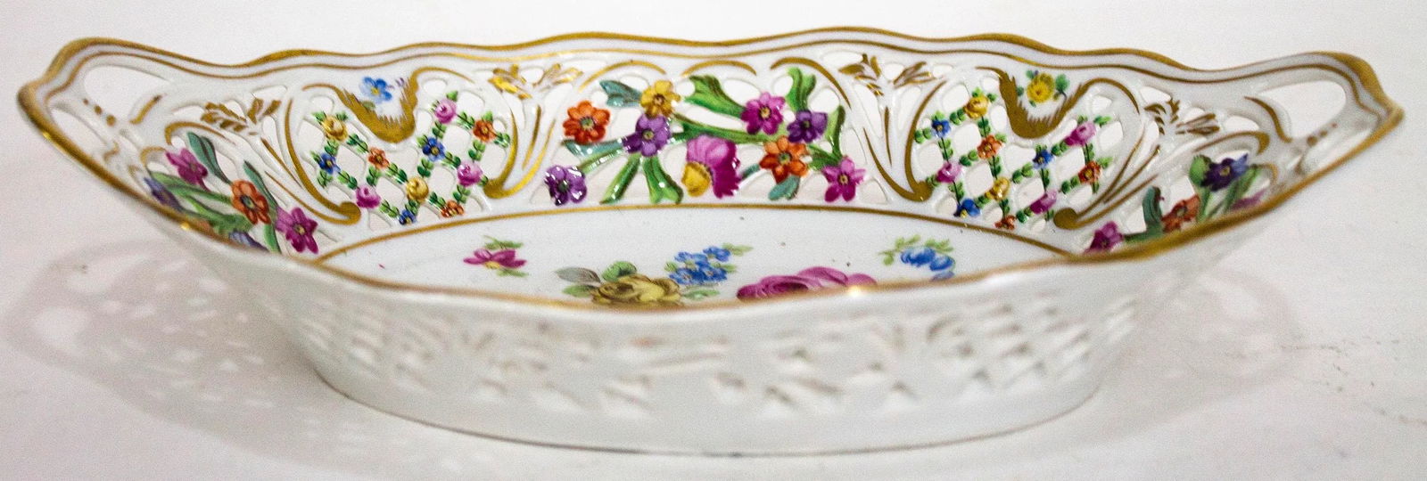 Schumann Bavaria Sch 55 Reticulated Oval Dish - 2