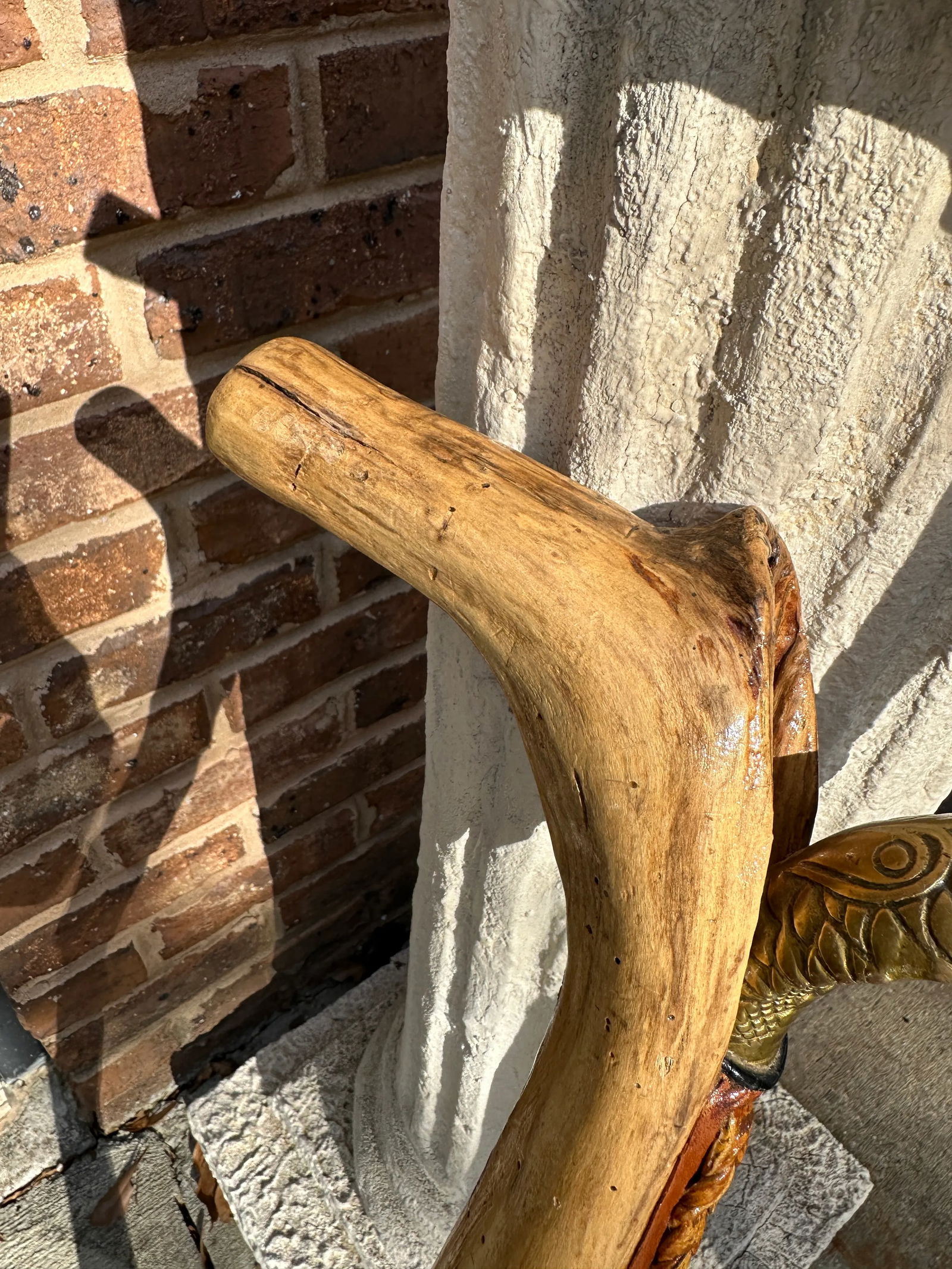 Pair of 1970s Wood Walking Sticks - 4