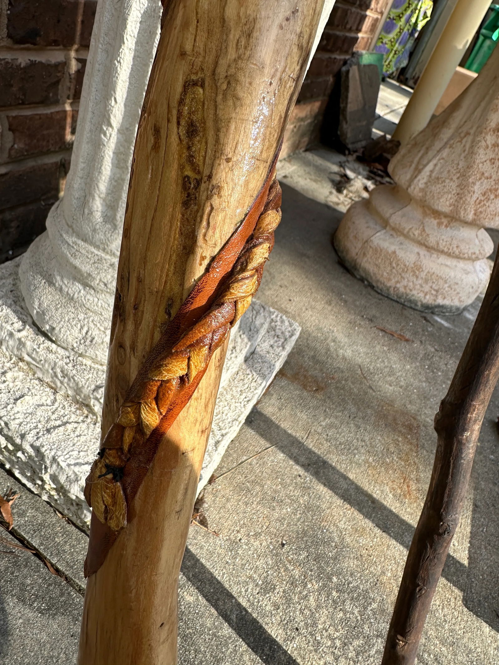 Pair of 1970s Wood Walking Sticks - 8