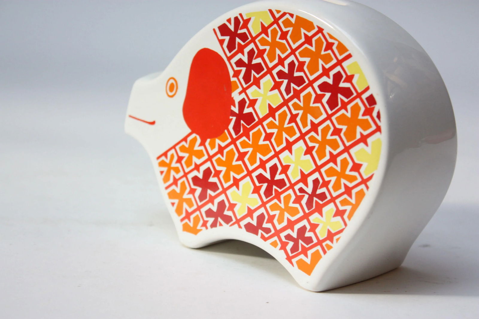 Mid Century Modern English Elephant 'Money Box' / Piggy Bank by Carlton Ware - 3