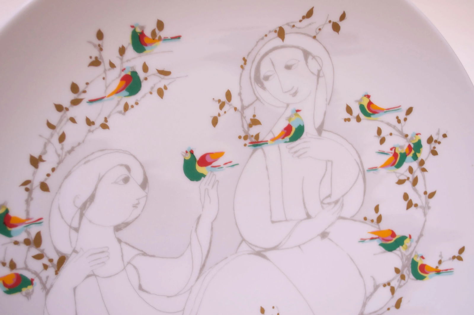 BjÃ¸rn Wiinblad for Rosenthal Studio Line Decorative Plate - 3