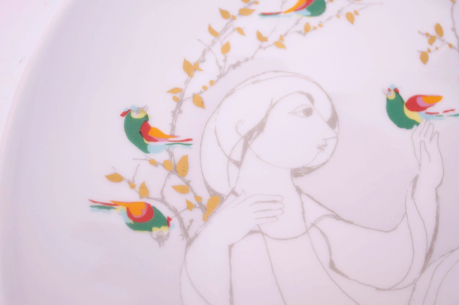 BjÃ¸rn Wiinblad for Rosenthal Studio Line Decorative Plate - 4