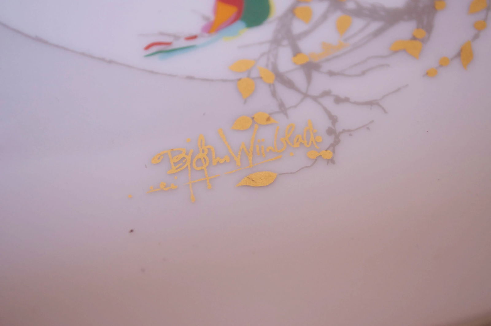 BjÃ¸rn Wiinblad for Rosenthal Studio Line Decorative Plate - 6