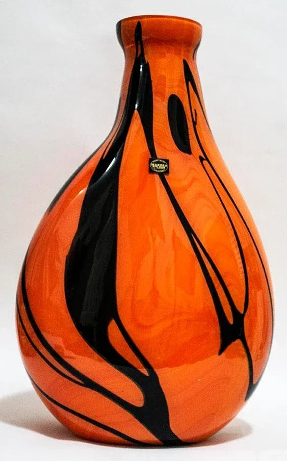 Makora Mouth Blown Polish Vase - 2