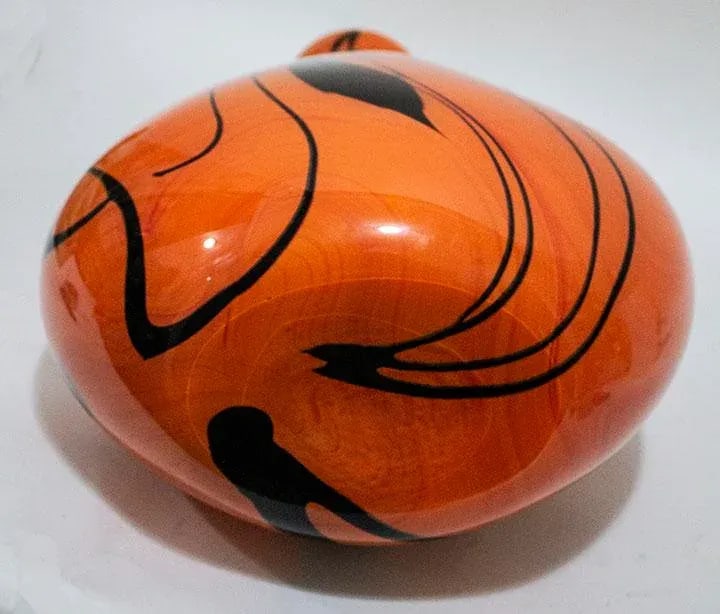 Makora Mouth Blown Polish Vase - 6