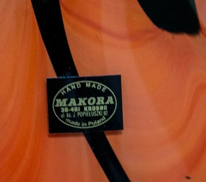 Makora Mouth Blown Polish Vase - 7