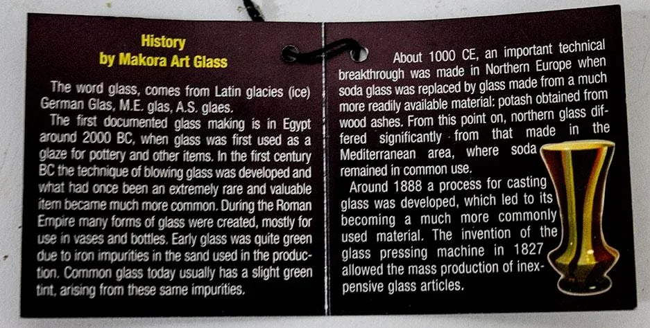 Makora Mouth Blown Polish Vase - 8