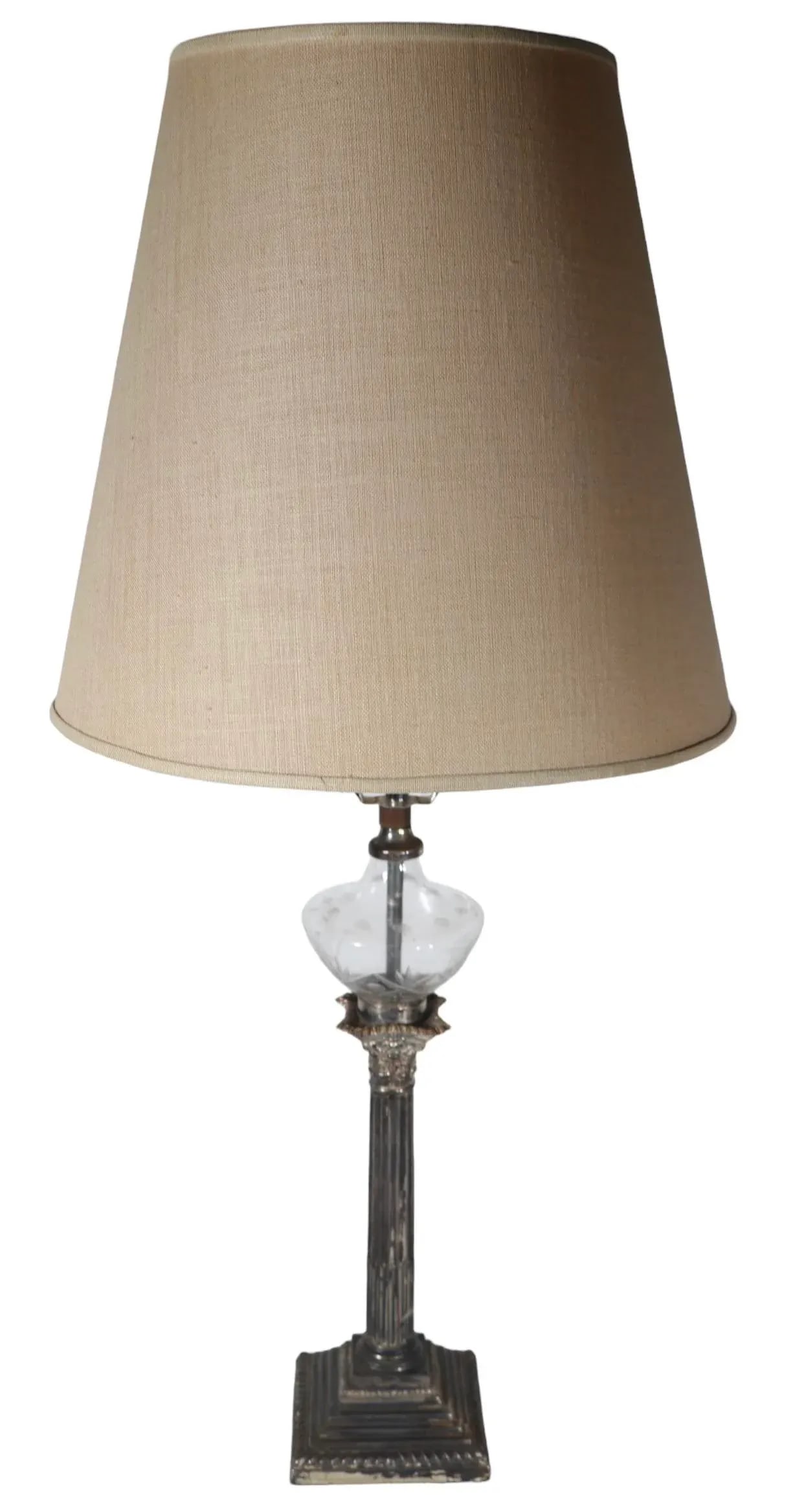 Classical Columnar Candle Stick Lamp - 11