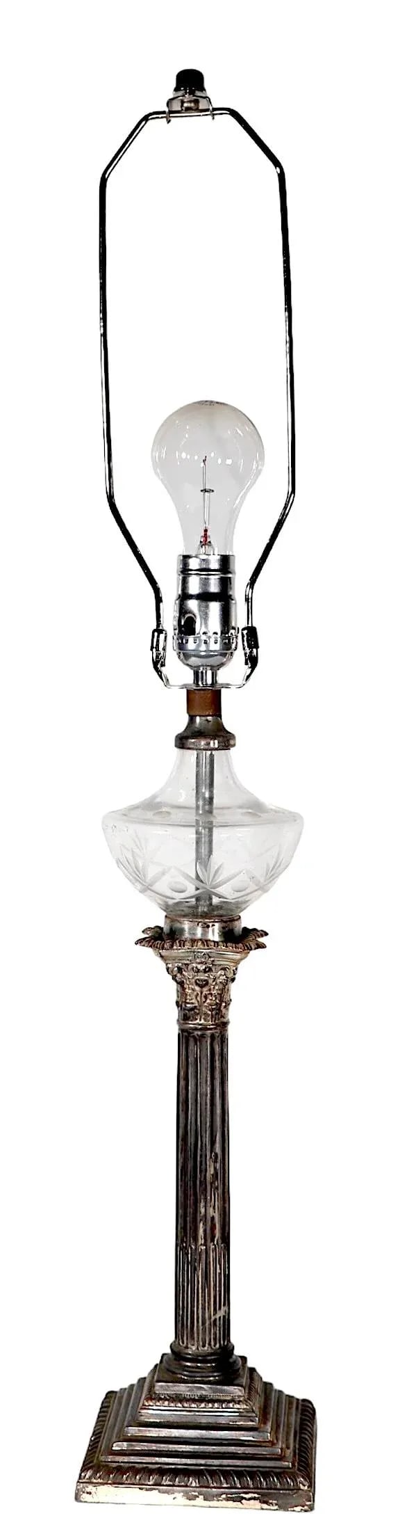 Classical Columnar Candle Stick Lamp - 4