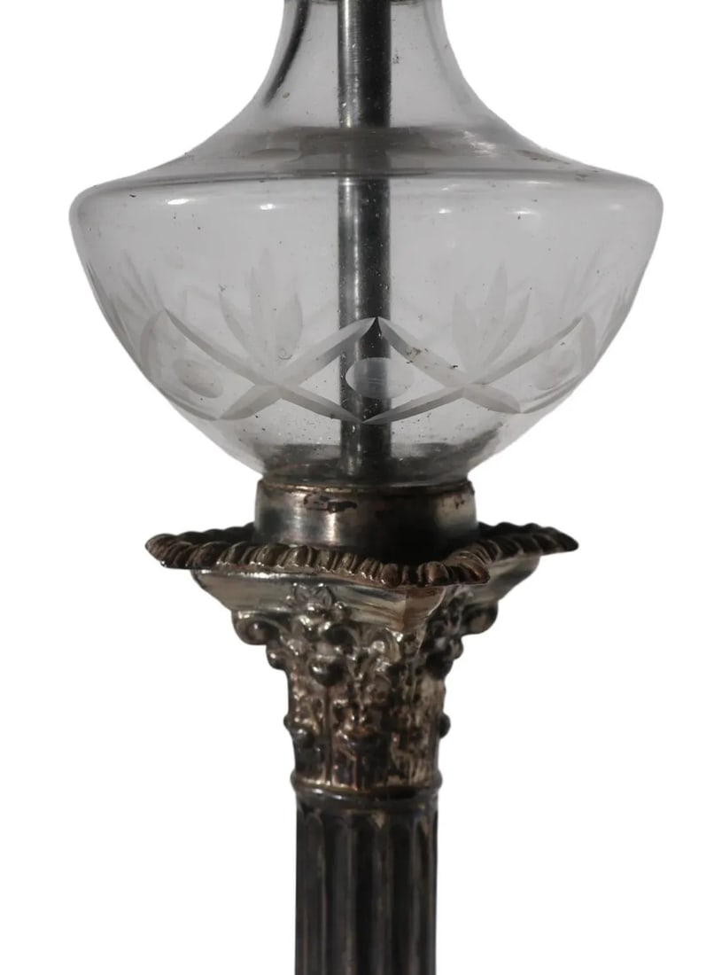 Classical Columnar Candle Stick Lamp - 7