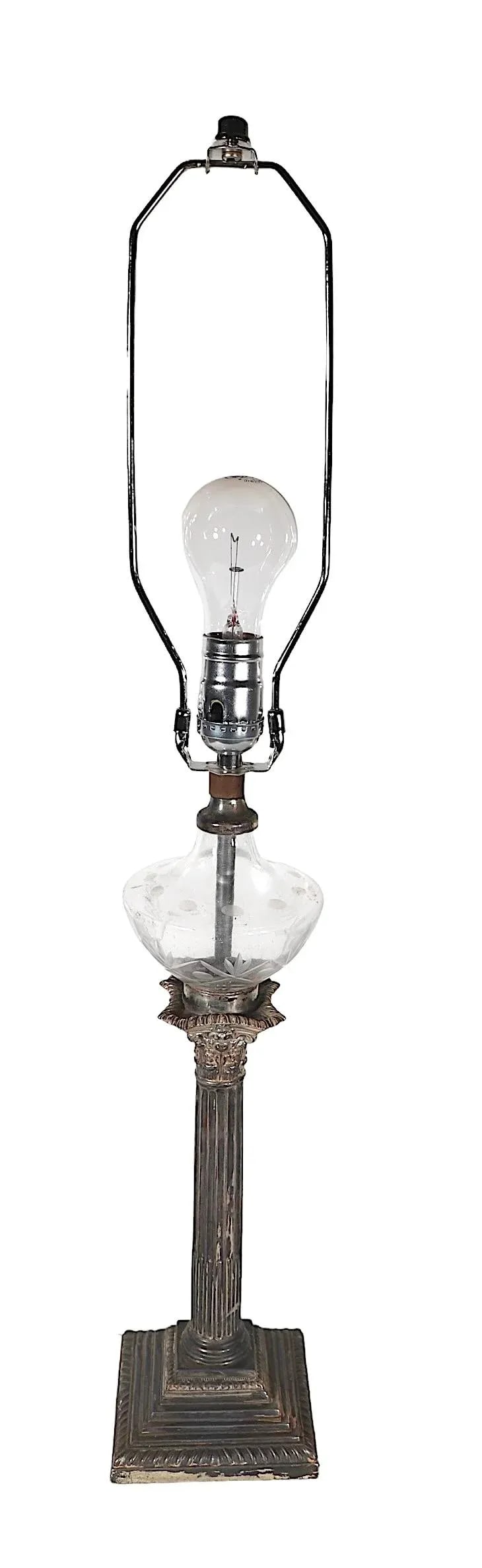 Classical Columnar Candle Stick Lamp - 8