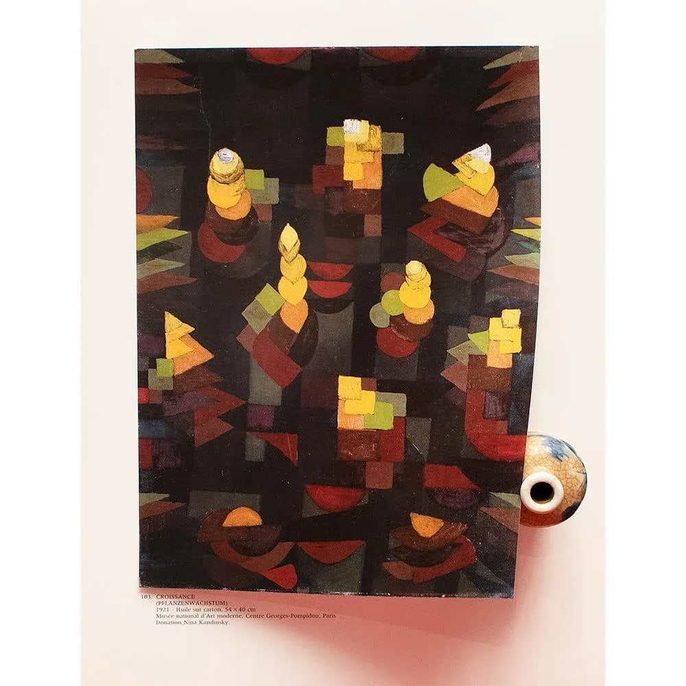 1989 After Paul Klee "Croissance", Full-Color Print From France - 4