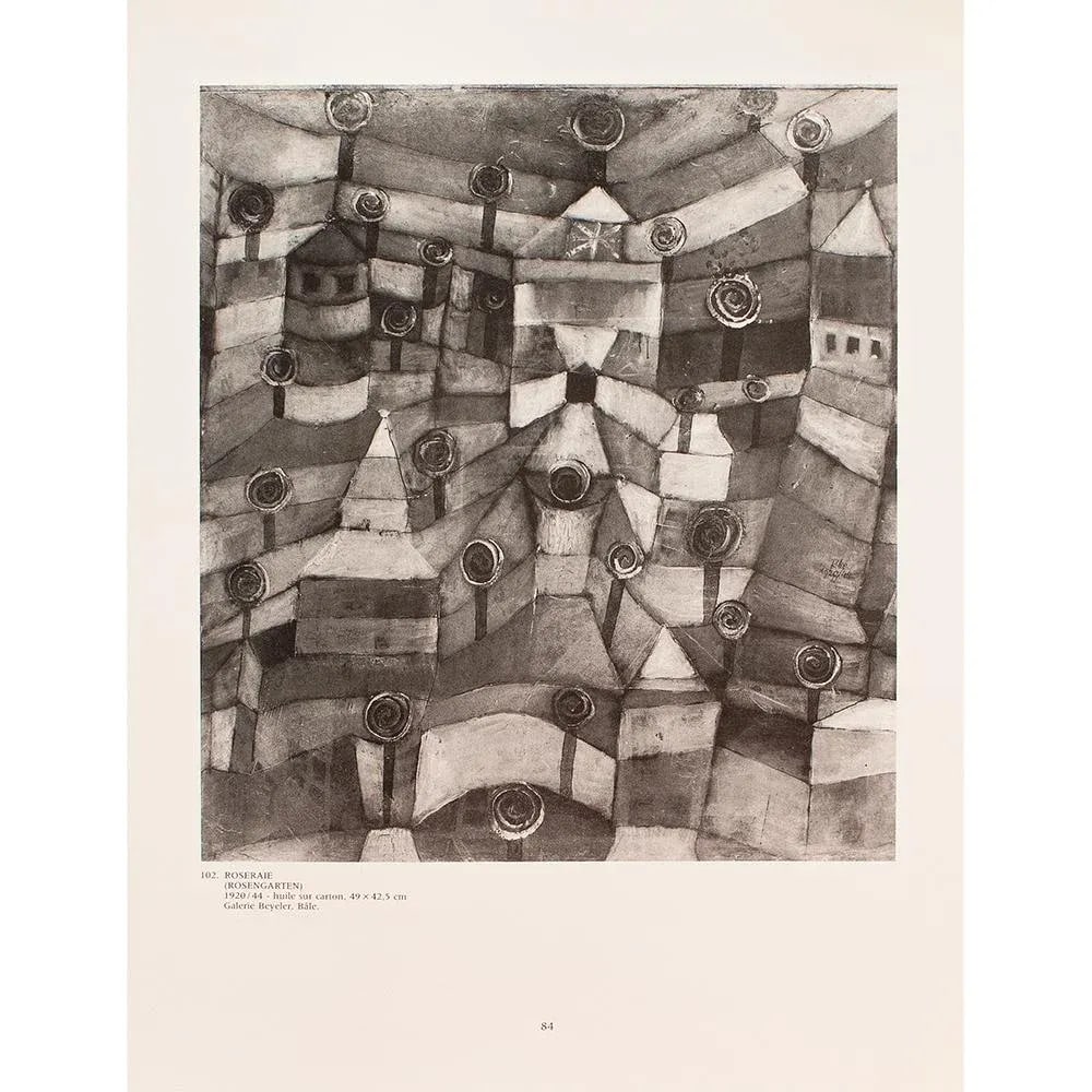 1989 After Paul Klee "Camel in a Rhythmic Tree Landscape", Full-Color Print From France - 6
