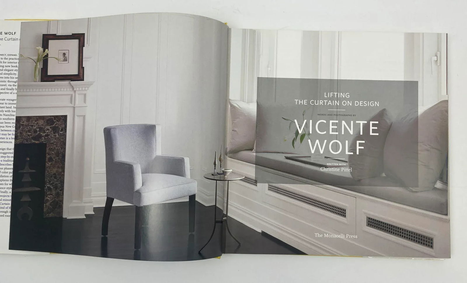 Lifting the Curtain on Design Hardcover 2010 by Vicente Wolf - 4