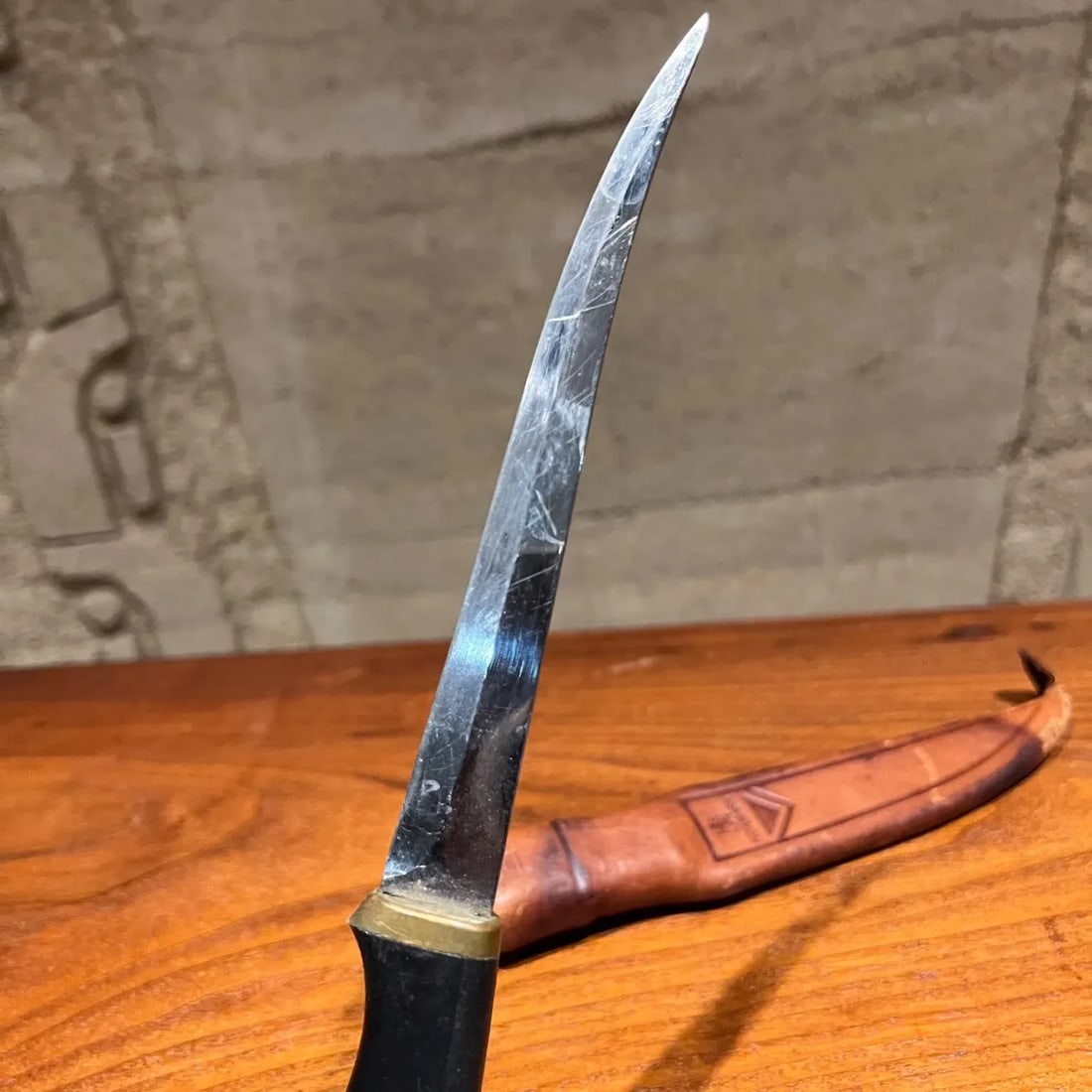 1960s Fish Fillet Knife Stainless Fiskars Normark Finland - 10