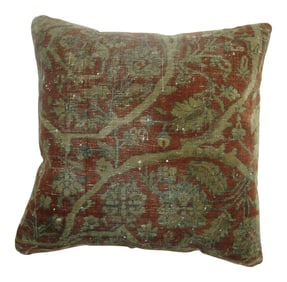 19th Century Kashan Pillow
